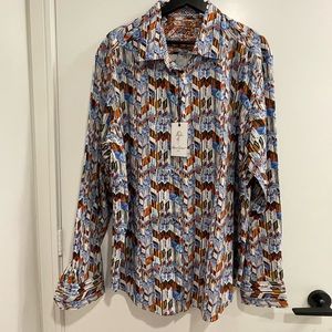 ROBERT GRAHAM - Multi Colour Button Shirt